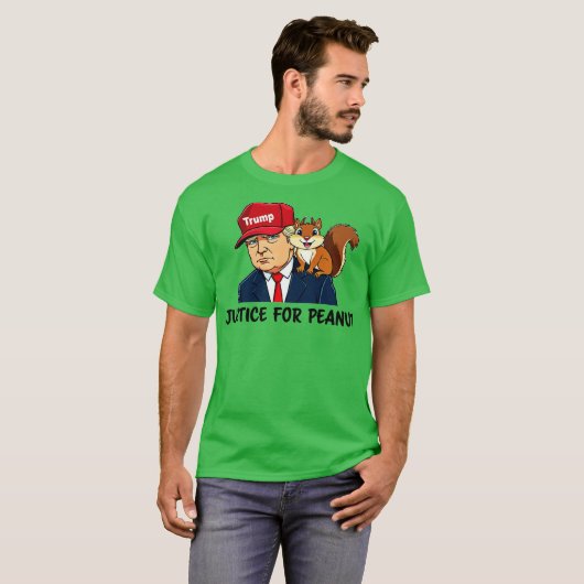 T-shirt pour écureuils (Devant entier)