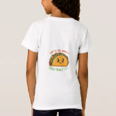 T-shirt pour enfant conçu "Discutons-en" (Dos)