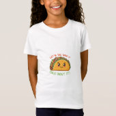 T-shirt pour enfant conçu "Discutons-en" (Devant)