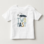 T-shirt pour enfant de 2 ans pour un 2ème annivers (Devant)