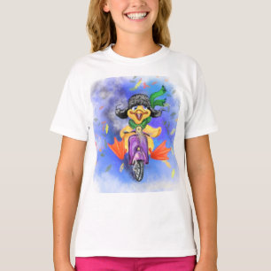 T-shirt pour enfants amusant avec lecteur de canar