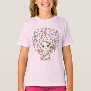T-shirt pour enfants - Artiste Lapin Mignon - Musi