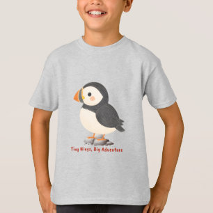 T-shirt pour enfants au macareux mignon