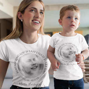 T-shirt pour enfants avec collage photo moderne en