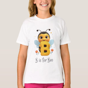 T-shirt pour enfants avec une abeille mignonne B