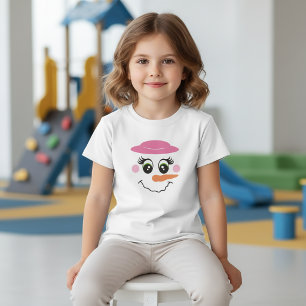 T-Shirt pour enfants avec visage souriant de bonho