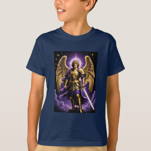 T-shirt pour enfants catholique romain Saint Miche