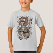 T-shirt pour enfants Cool Lumberjack Beaver - Arti (Devant)