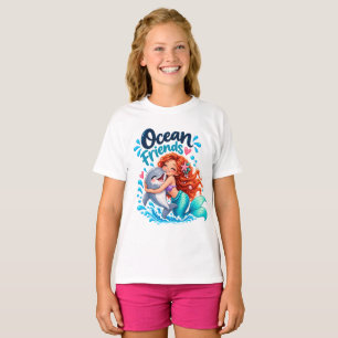 T-shirt pour enfants dauphin amis de l'océan petit