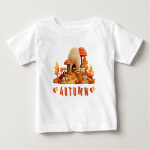 T-shirt pour enfants d'automne