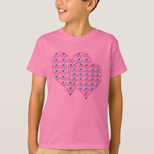 T-SHIRT POUR ENFANTS DE LA JOURNÉE VALENTINES (Devant)