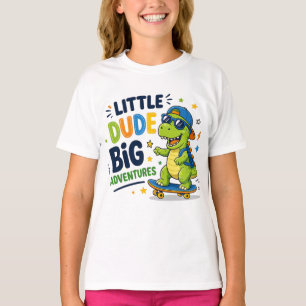 T-shirt pour enfants dinosaure mignon