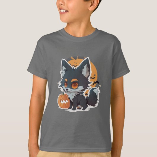 T-shirt pour enfants Halloween 2026 - jolie concep (Devant)
