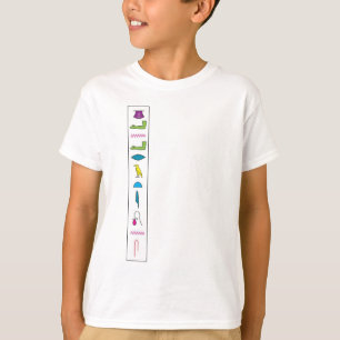 T-shirt pour enfants HIEROGLYPH