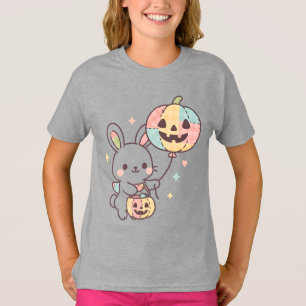 T-shirt pour enfants Lapin Citrouille Pastel Mig