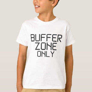 T-shirt pour enfants minimaliste Buffer Zone Only