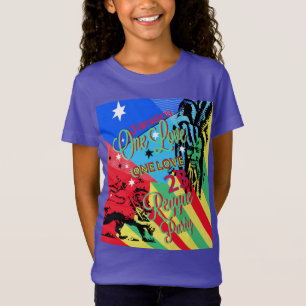 T-shirt pour enfants One Love Reggae Party