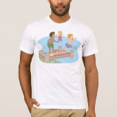 T-Shirt pour enfants Piscine Amusants Mens (Devant)