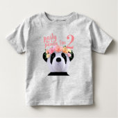 T-shirt pour enfants pour le 2ème anniversaire de  (Devant)