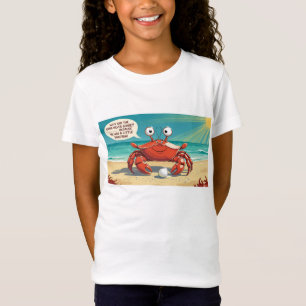 T-shirt pour enfants - "Pourquoi le crabe n'a-t-il