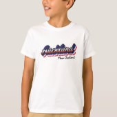 T-shirt pour enfants Retro Auckland Nouvelle-Zélan (Devant)