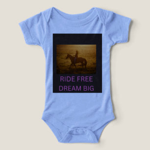 T-shirt pour enfants « Roule libre, rêve grand »