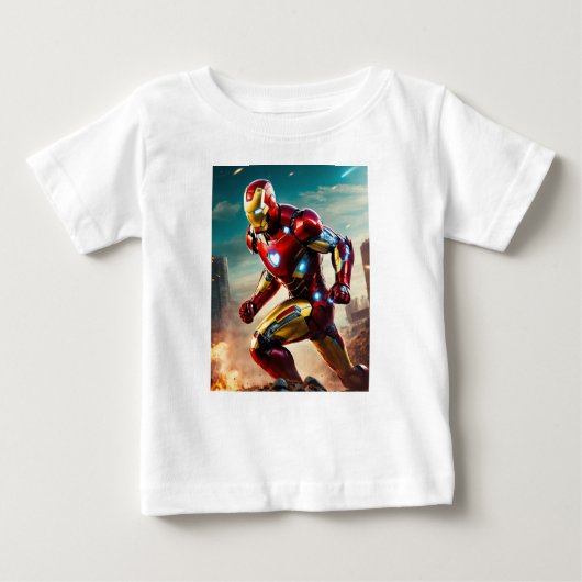 T-shirt pour enfants Superhero Ironman (Devant)