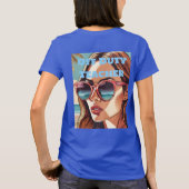 T-shirt pour enseignant hors service (Dos)