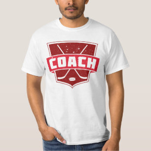T-shirt pour entraîneur de hockey personnalisable