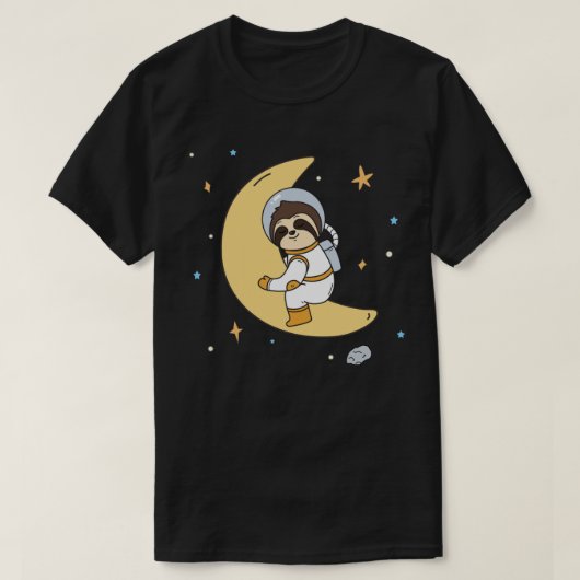 T-Shirt pour espace adorable (Design devant)