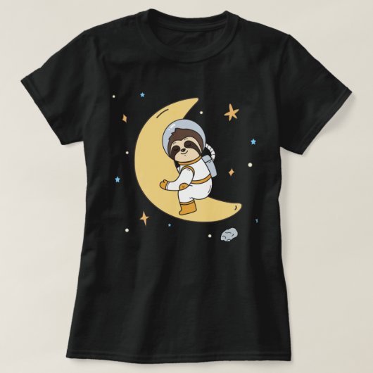 T-Shirt pour espace adorable (Design devant)