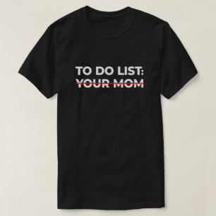 T-shirt Pour Faire Liste De Votre Maman, Idée Cadeau Sarca