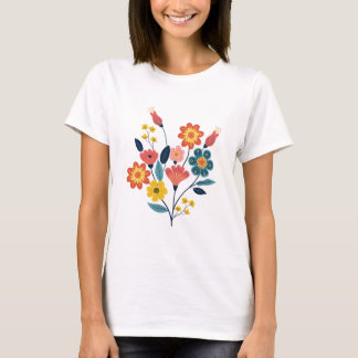 T-shirt pour femme à manches courtes – Coton doux