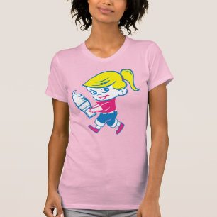 T-shirt pour femme Ice Cream Girl - Rose