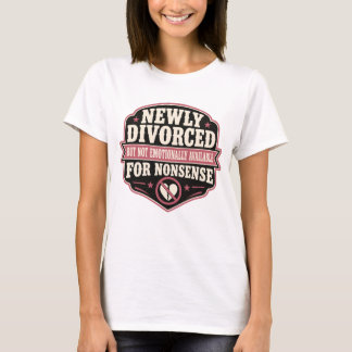 T-shirt pour femme nouvellement divorcée