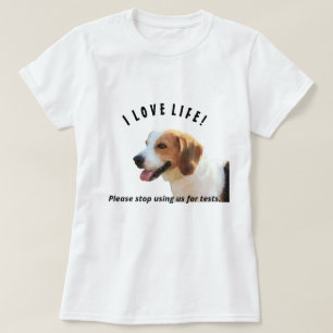 T-shirt pour femme partisan de Beagle