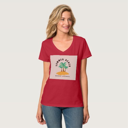 T-shirt pour femmes (Devant entier)