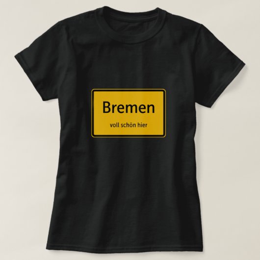 T-shirt pour femmes à Brême (Design devant)