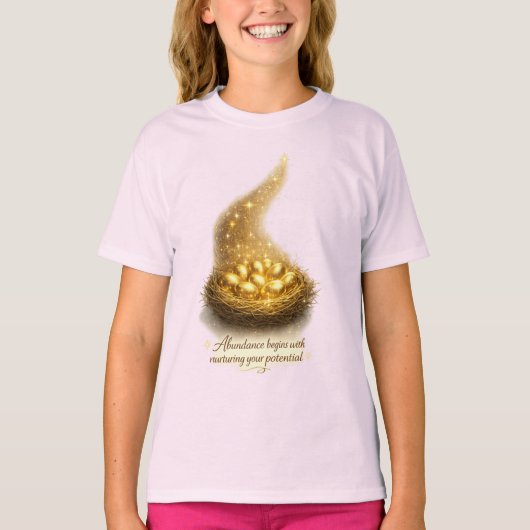 T-shirt pour femmes Abondance Commence (Devant)