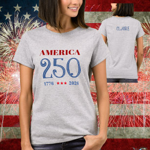 T-shirt pour femmes AMÉRIQUE 250 1776-2026