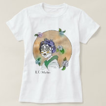 T-shirt pour femmes avec imprimé art