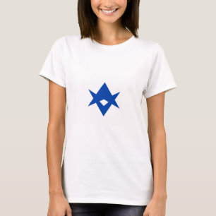 T-shirt pour femmes avec le drapeau de la ville de