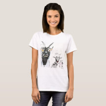 T-Shirt pour femmes - Chèvres, Drôle