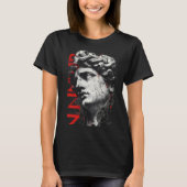 T-Shirt pour femmes Cracked Classical Bust Trash P (Devant)