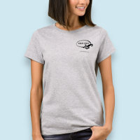 T-shirt pour femmes d'affaires avec logo personnal