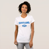 T-Shirt pour femmes d'Écosse (Devant entier)
