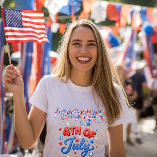 T-shirt pour femmes du 4 juillet