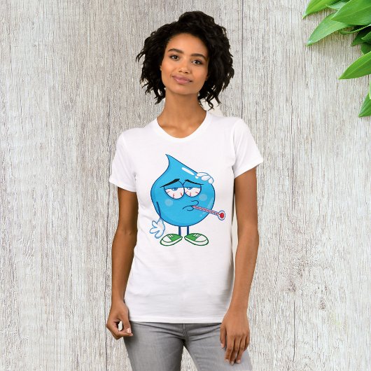 T-Shirt pour femmes en chute d'eau