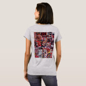 T-Shirt pour femmes – Fragmentation du pouls (Dos entier)