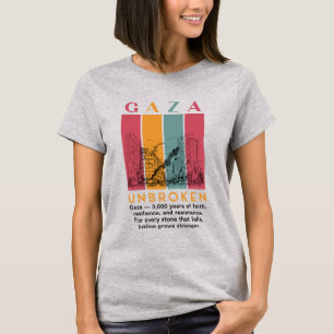T-shirt pour femmes Free Palestine – Gaza 3 000 an